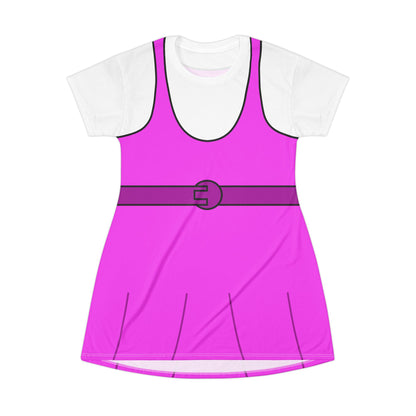 Isabella Short Sleeve Dress, Phineas and Ferb Character Inspired Costume