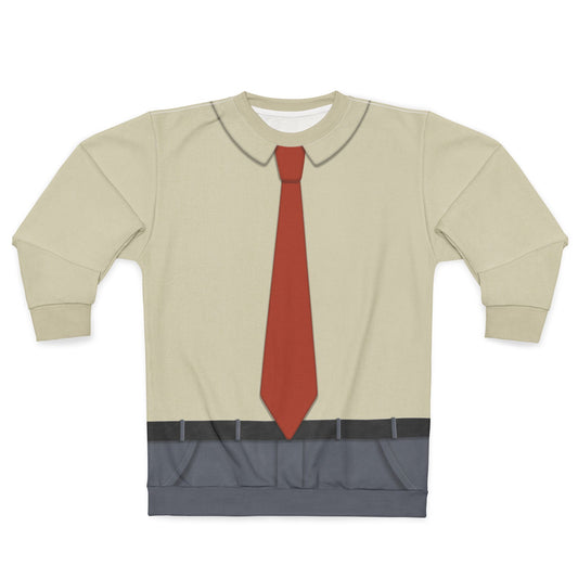 Frank Heffley Long Sleeve Shirt, Diary of a Wimpy Kid Christmas : Cabin Fever Costume