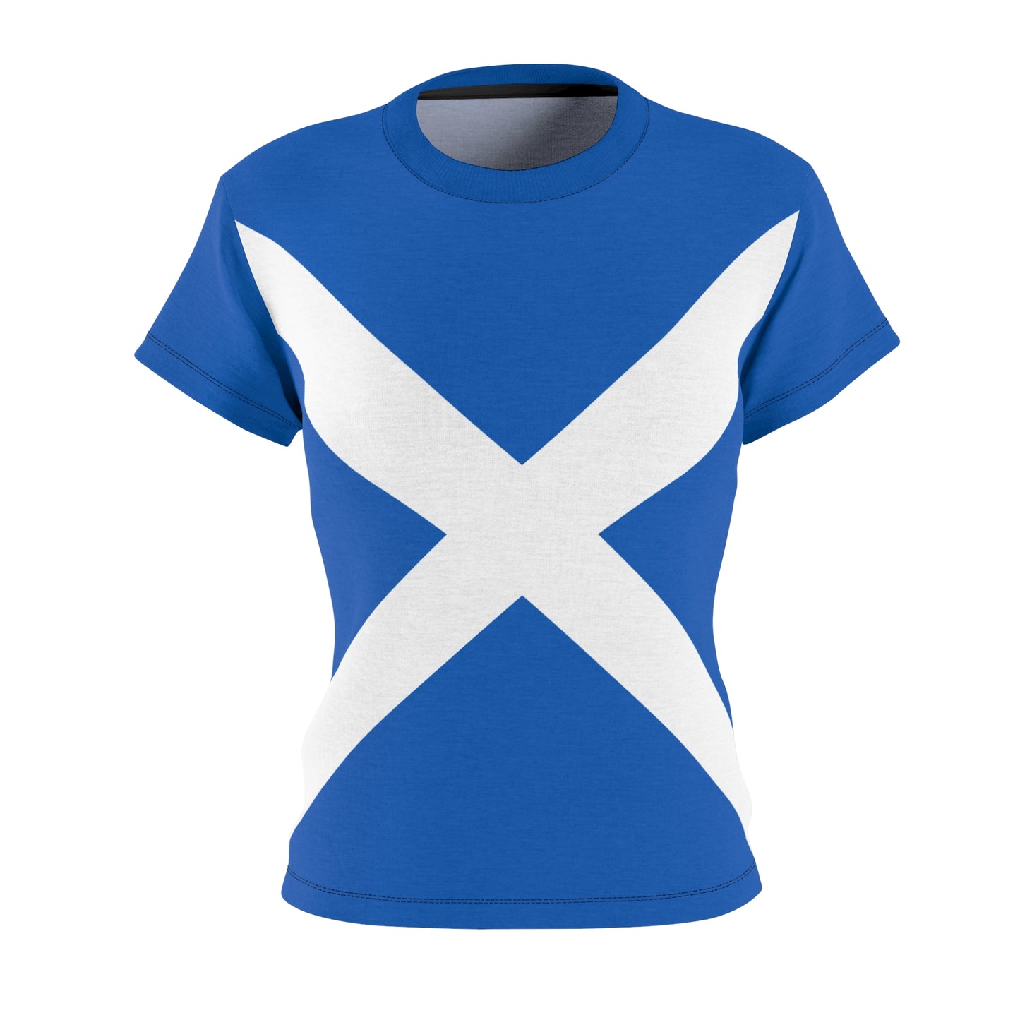Scotland Soccer 2026 Fan Women's Shirt, Retro Scotland Flag Costume