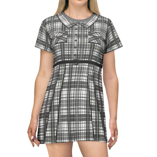 Retro Agatha Harkness Short Sleeve Dress, Agatha All Along Series Costume