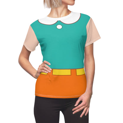 Gretel Green Women's Shirt, Hamster & Gretel Character Inspired Costume