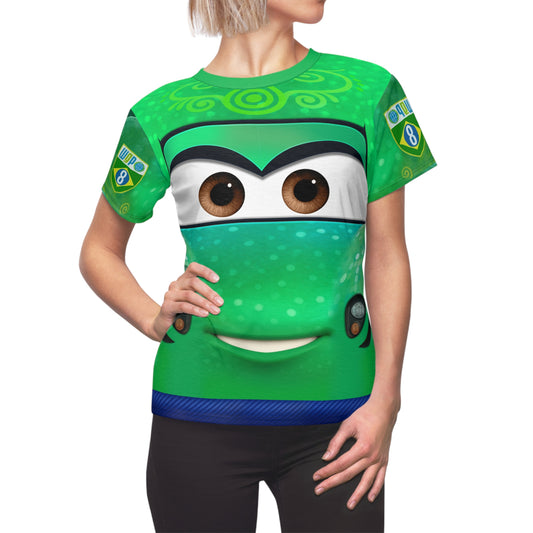 Carla Veloso Cars Women Shirt, Cars 2 Character Costume