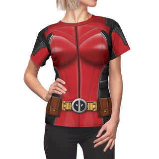 Lady Deadpool Women's Shirt, Deadpool & Wolverine Costume