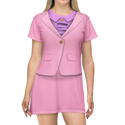 Principal Lee Short Sleeve Dress, Zombies The Re-Animated Series Costume