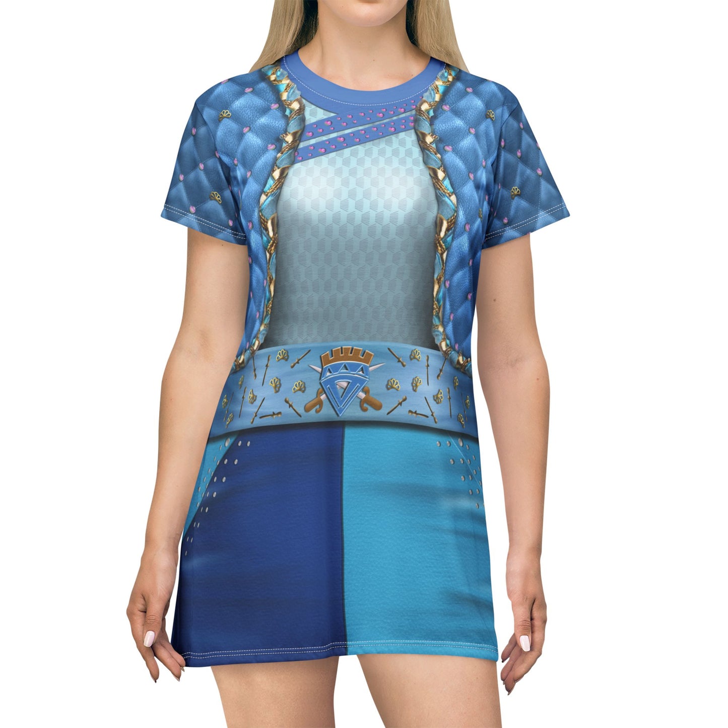 Chloe Charming Short Sleeve Dress, Descendants 4 The Rise Of Red Costume