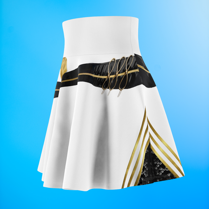 Kpop Black Gold Skirt, K-Pop IdoI Girl Group Inspired Cosplay Costume