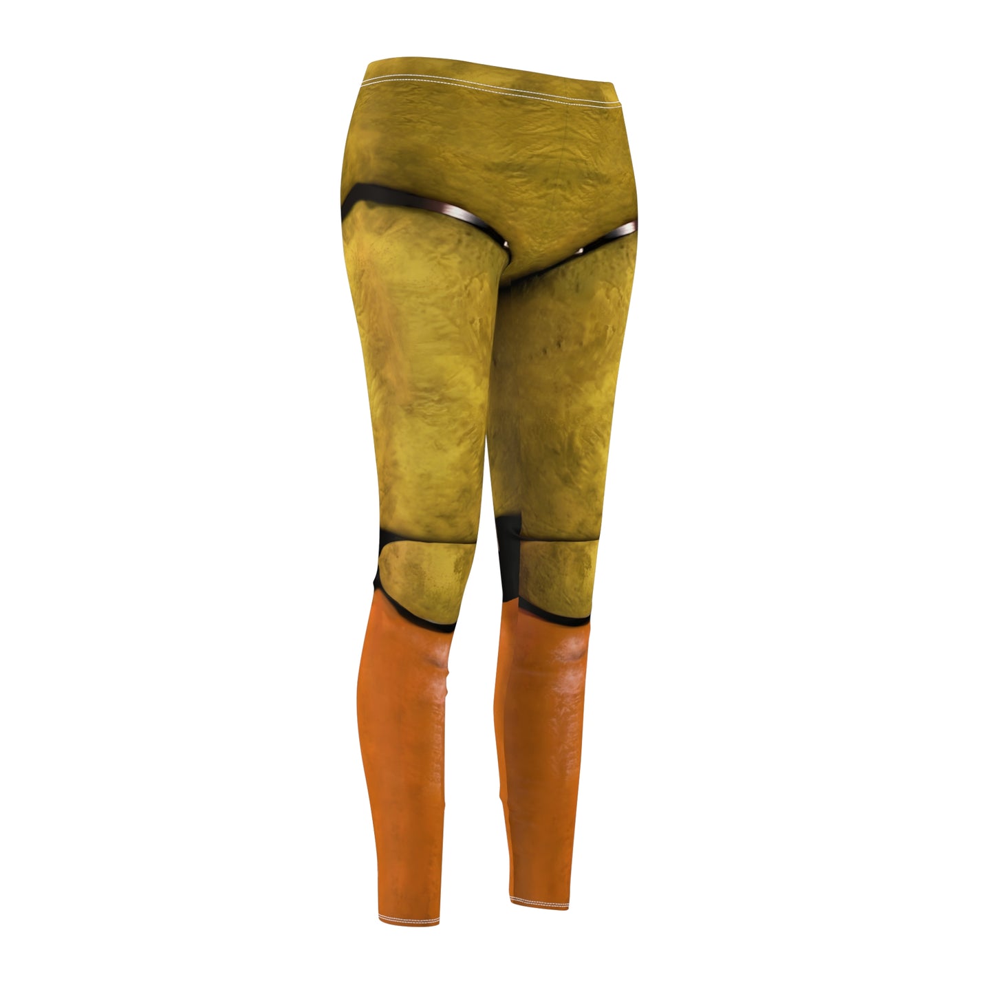 Yellow Animatronic Chicken Legging, FNAF Character Inspired Costume
