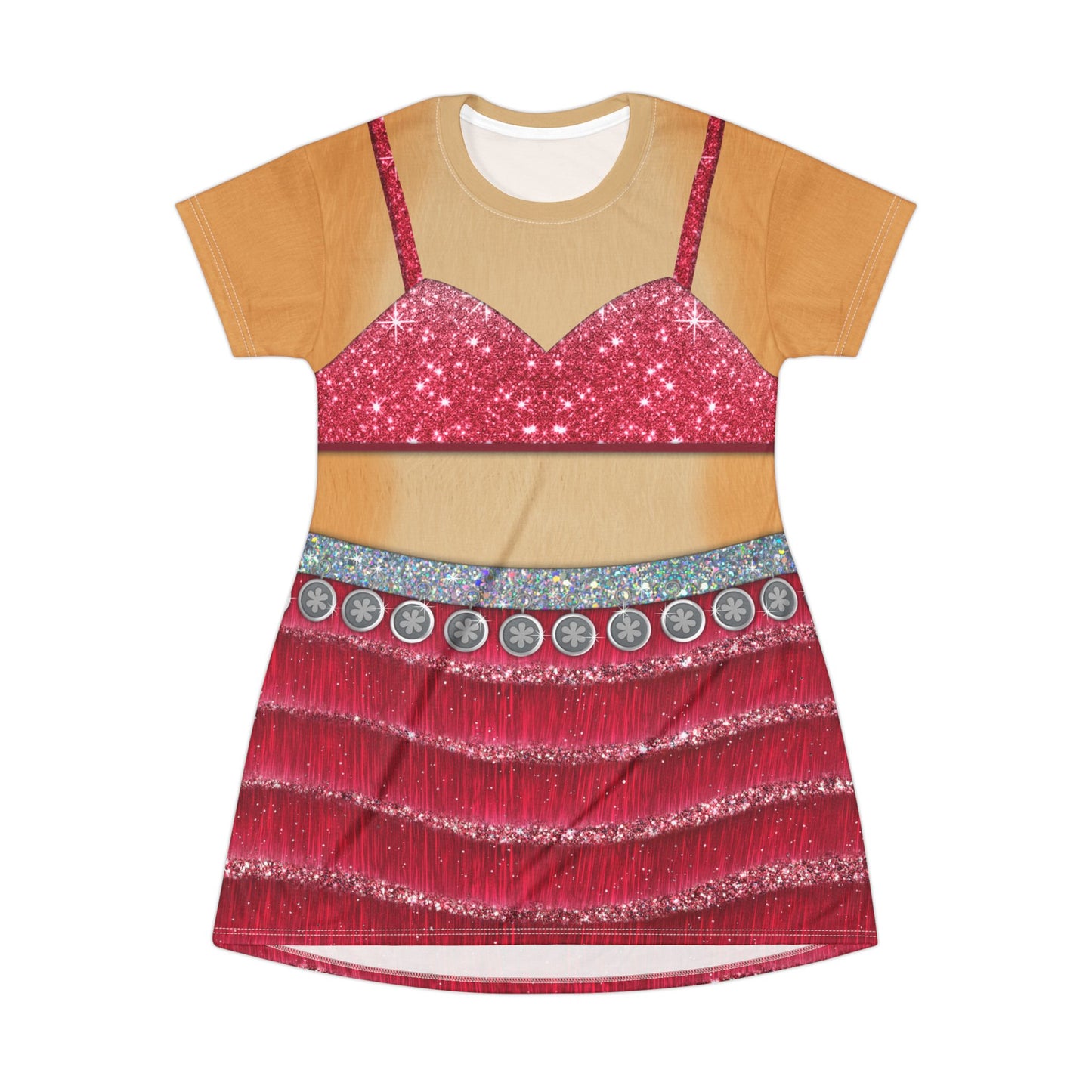 Gazelle Short Sleeve Dress, Zootopia Character Costume