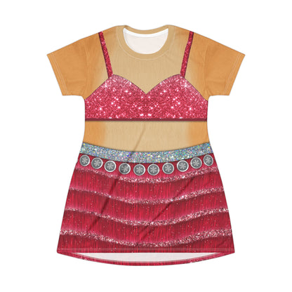 Gazelle Short Sleeve Dress, Zootopia Character Costume