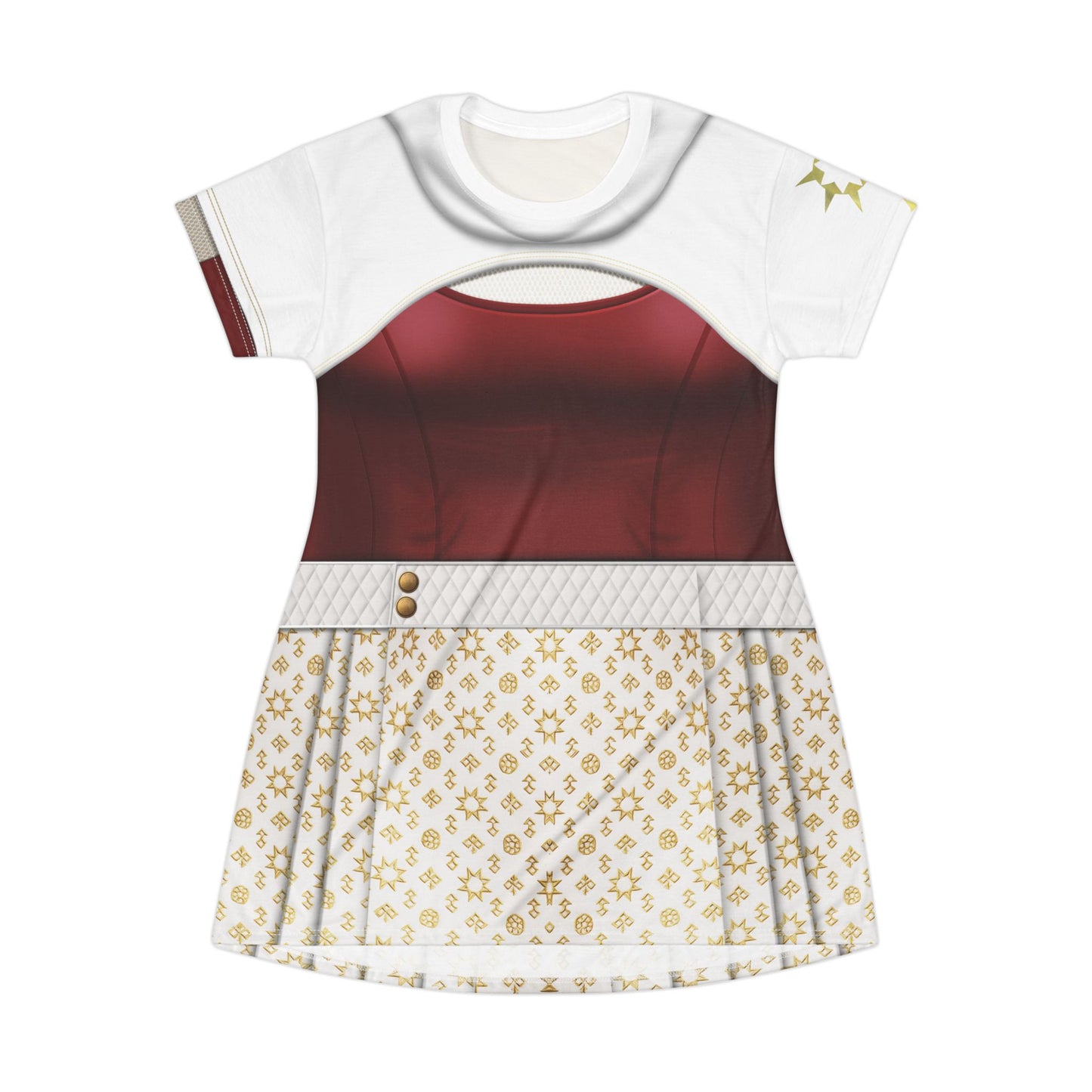 Nova Bright Short Sleeve Dress, Zombies 4 Dawn of the Vampires Costume