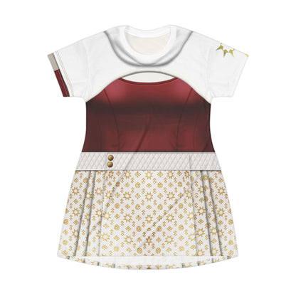 Nova Bright Short Sleeve Dress, Zombies 4 Dawn of the Vampires Costume