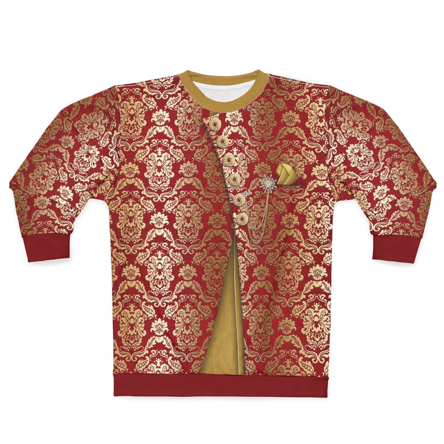 Sultan Aladdin Long Sleeve Shirt, Descendants 4 The Rise of Red Costume