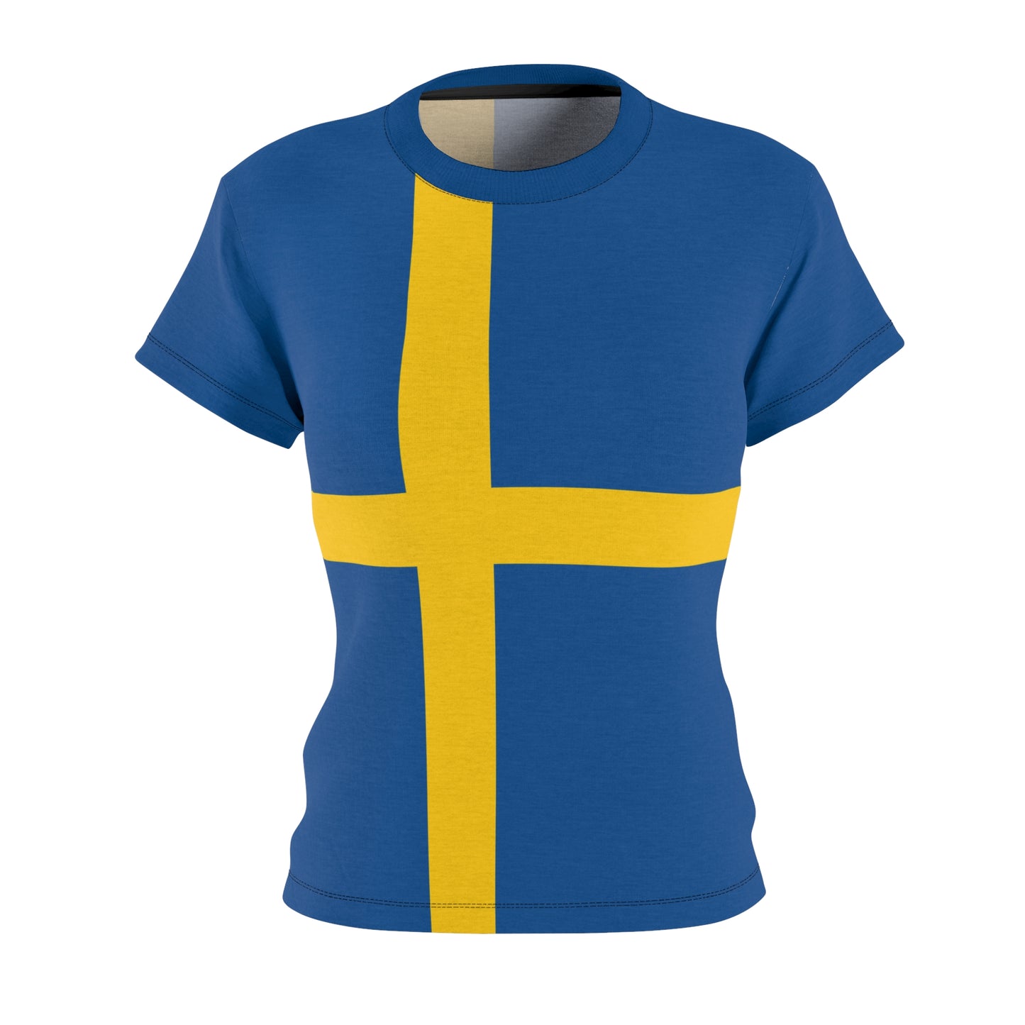 Sweden Soccer 2026 Fan Women's Shirt, Retro Sweden Flag Costume