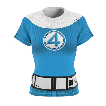 Invisible Woman Women's Shirt, The Fantastic Four Character Inspired Costume
