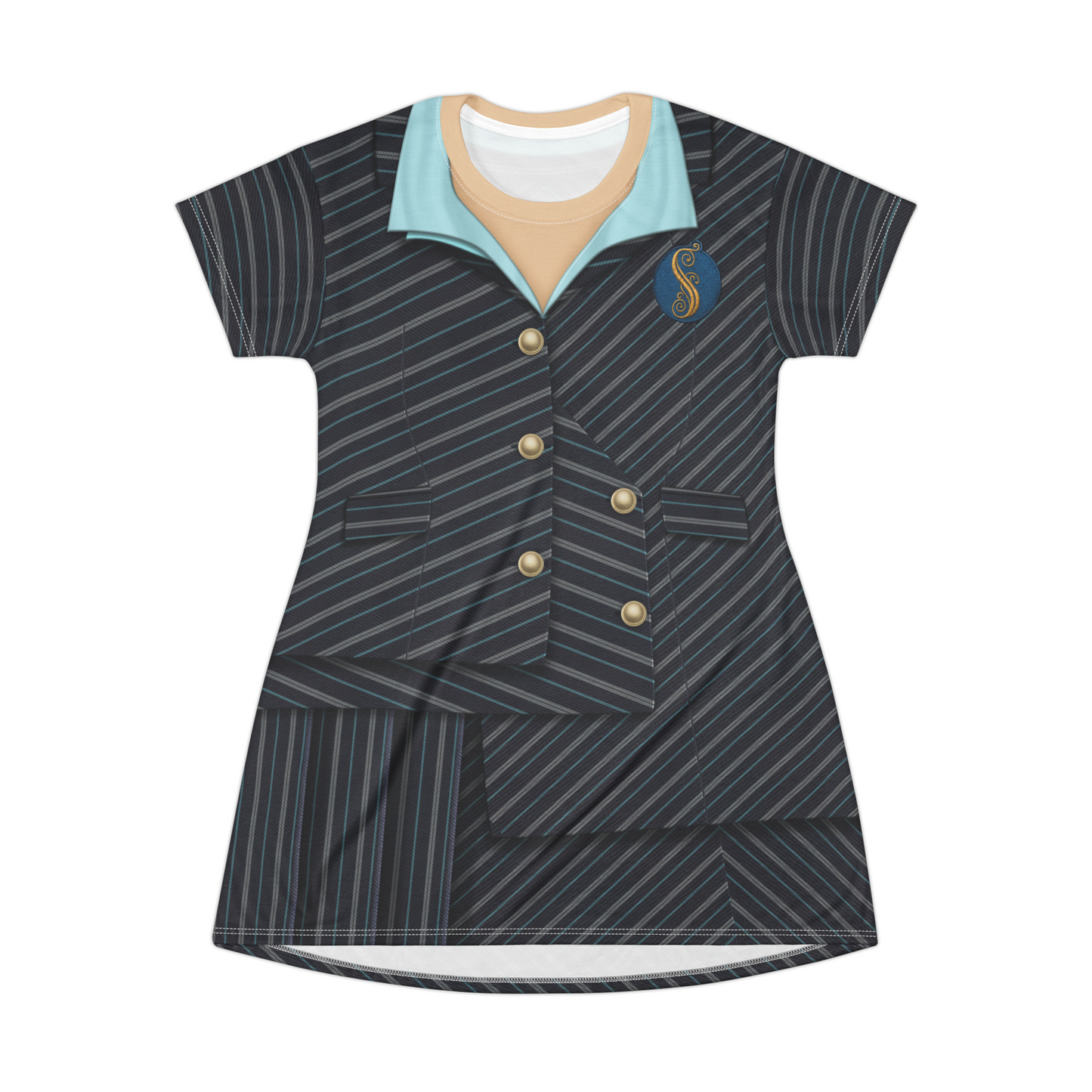 Shenshen Short Sleeve Dress, Wicked Character Inspired Costume