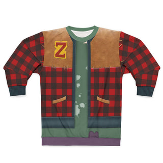 Zed Necrodopolis Long Sleeve Shirt, Zombies The Re-Animated Series Costume