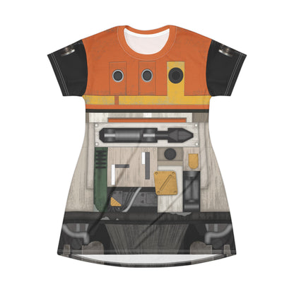 C1-10P Short Sleeve Dress, Star Wars Rebels Costume