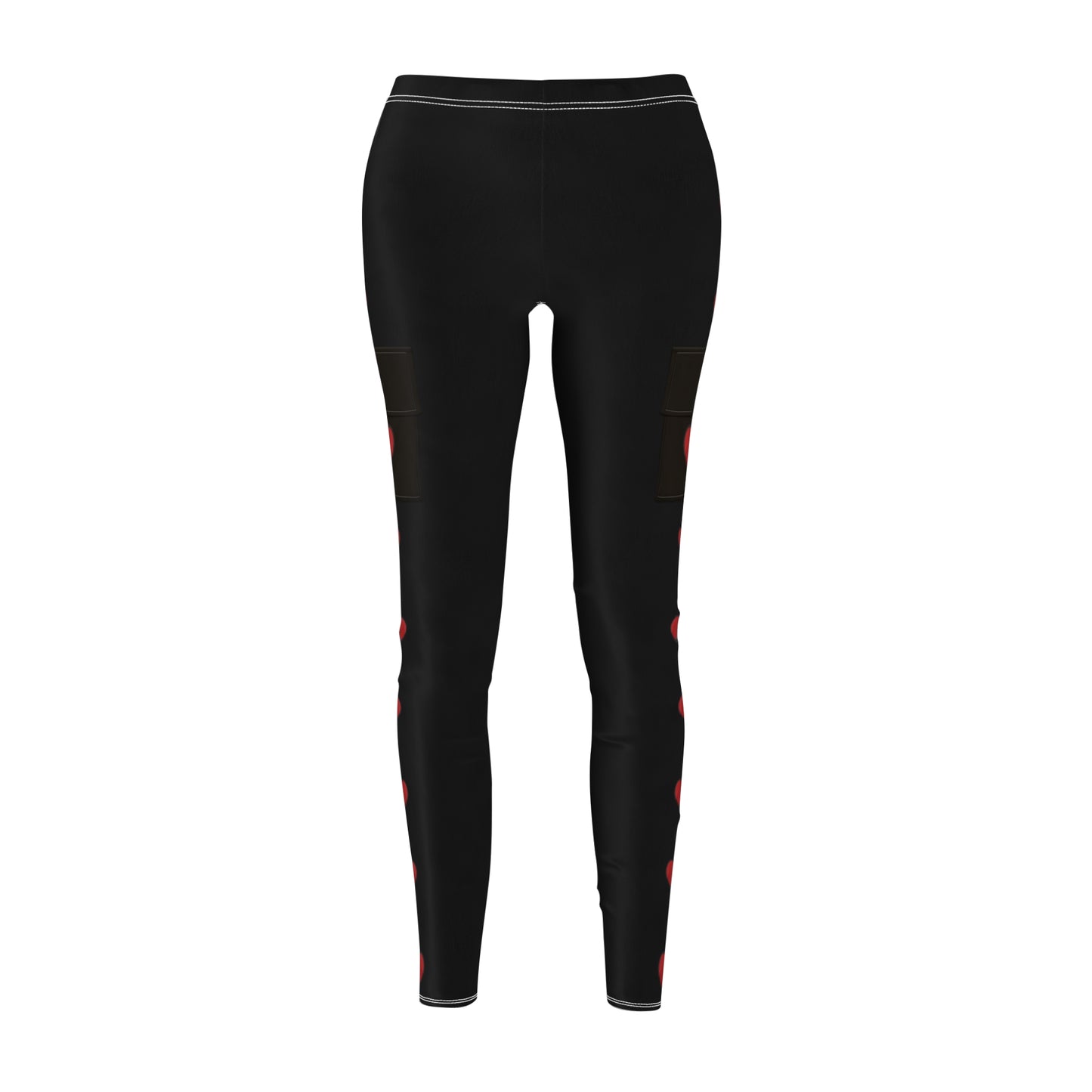 Red Dance Practice Leggings, Descendants Shuffle of Love Costume