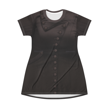 Nessarose Black Short Sleeve Dress, Wicked 2 Character Inspired Costume