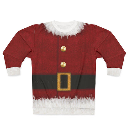 Christmas Long Sleeve Shirt, Santa Claus Costume