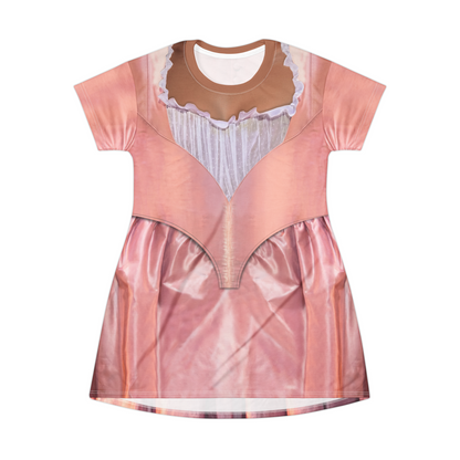 Angelica Schuyler Short Sleeve Dress, Hamilton Musical Costume