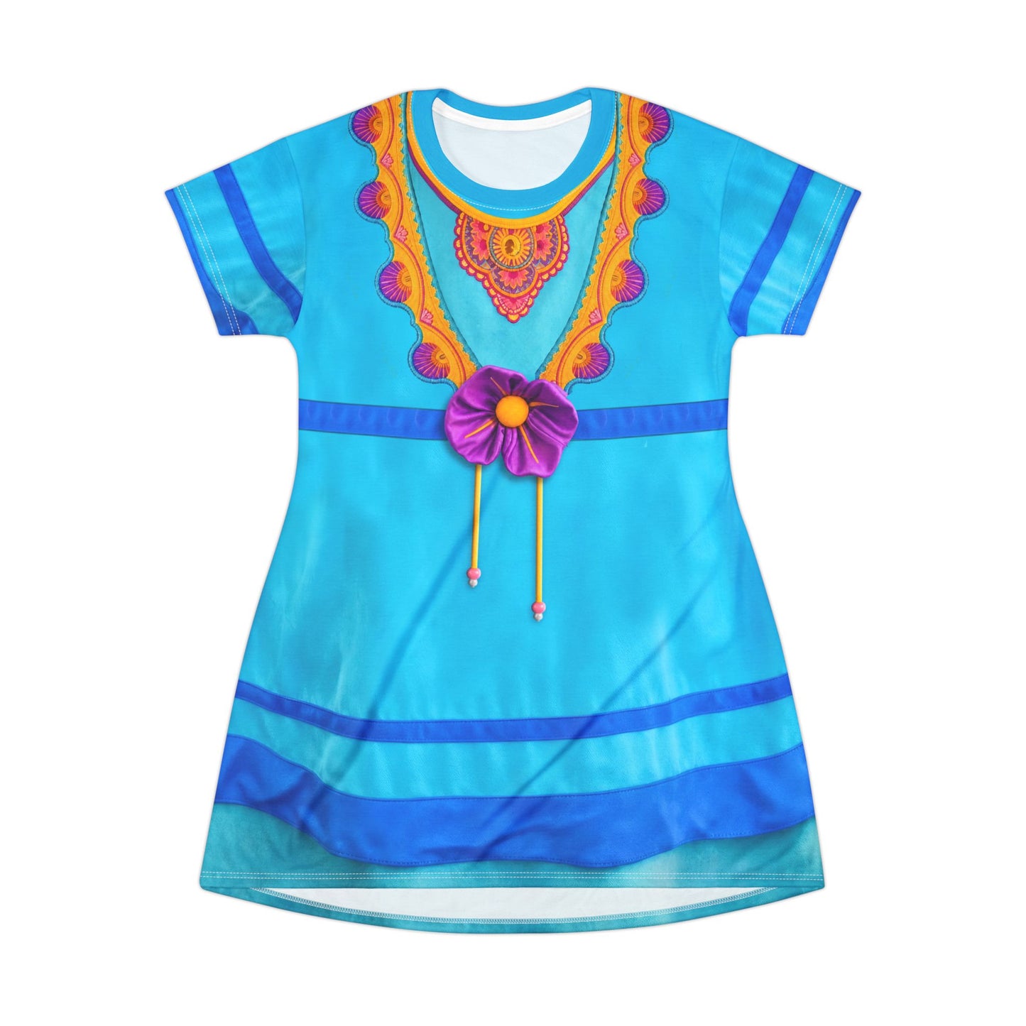 Daisy Duck Cape May Cafe Short Sleeve Dress, Disney Beach Club Resort Costume