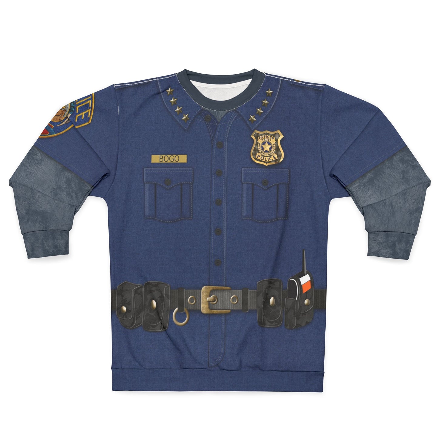 Chief Bogo Long Sleeve Cosplay, Zootopia Character Inspired Costume