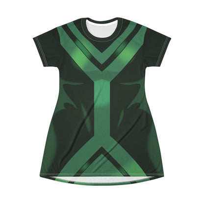 Lorna Dane Short Sleeve Dress, X-Men Costume