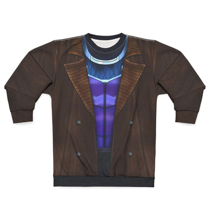 Gambit Long Sleeve Shirt, Deadpool & Wolverine Costume