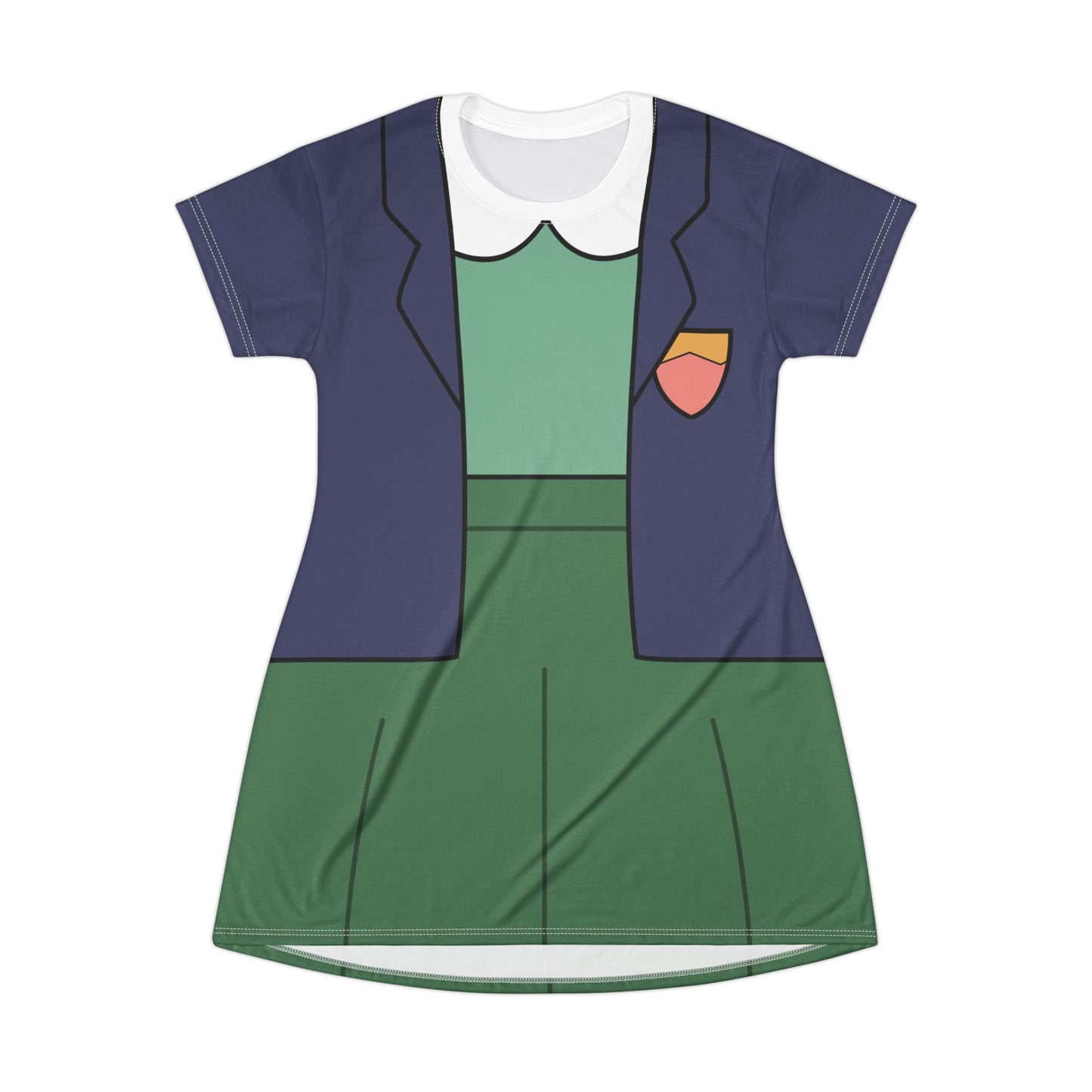 Merian Short Sleeve Dress, StuGo Character Inspired Costume