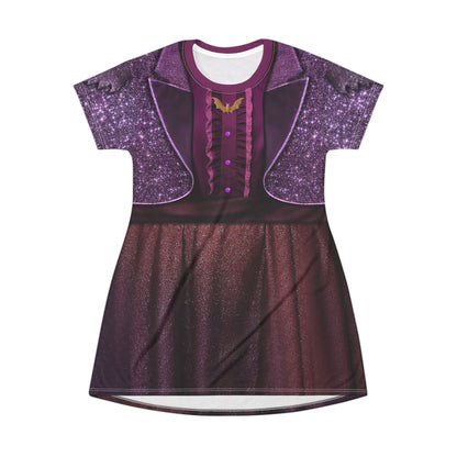 Vampirina Hauntley  Short Sleeve Dress, Vampirina Character Inspired Costume