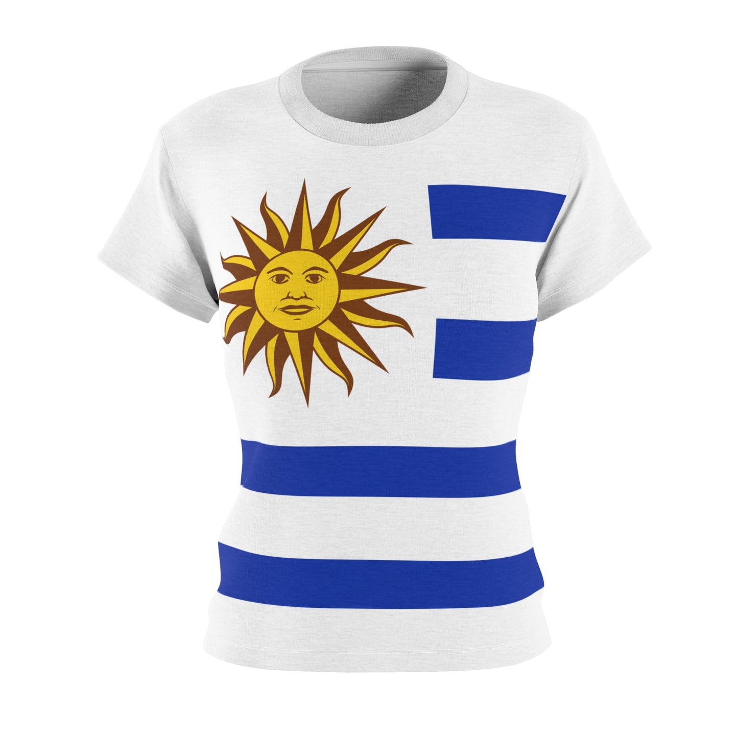 Uruguay Soccer 2026 Fan Women's Shirt, Retro Uruguay Flag Costume