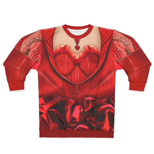 Queen of Hearts Long Sleeve Shirt, Descendants 4 The Rise of Red Costume