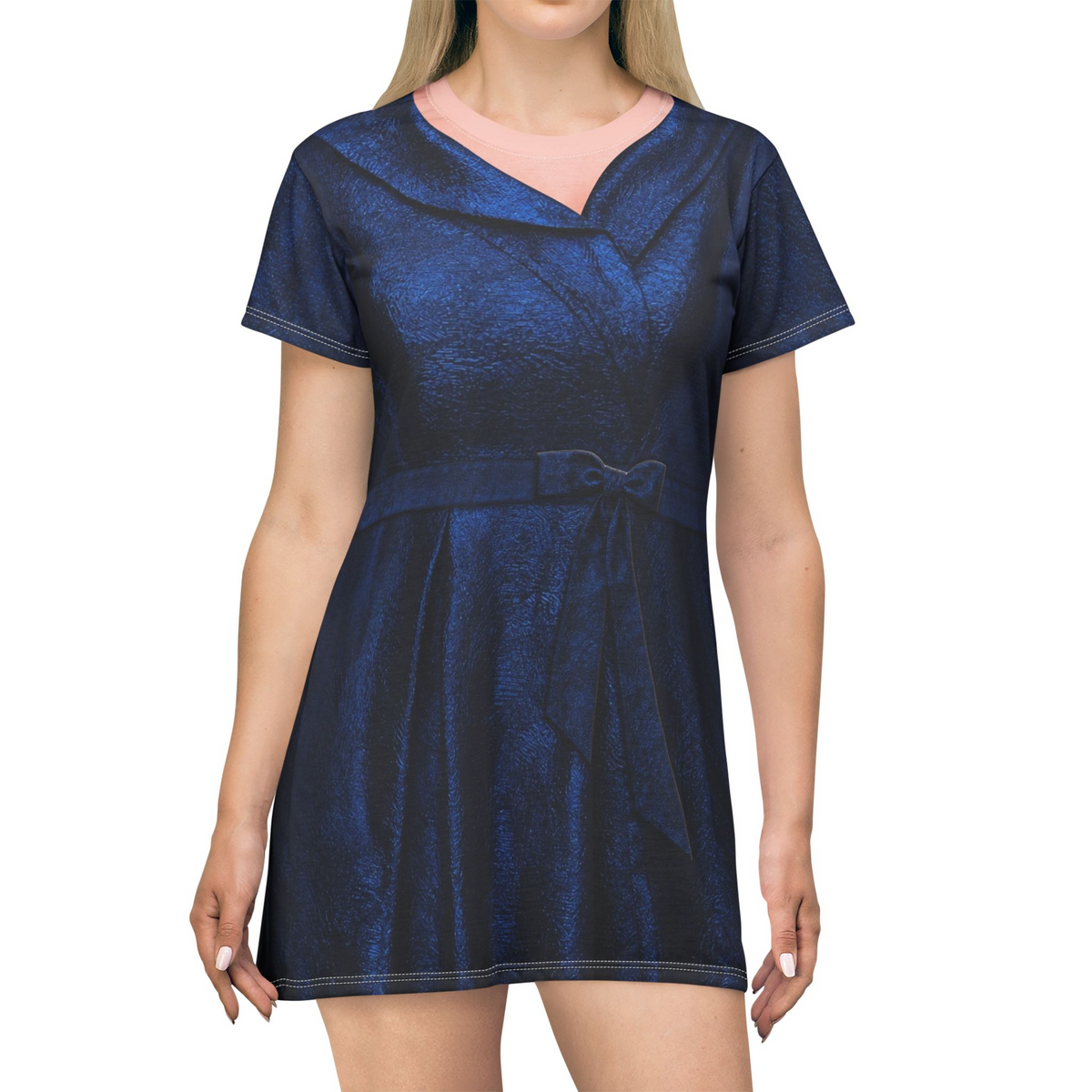 Fairy Godmother Navy Blue Dress, Descendants 5, Wicked Wonderland Costume, Disney Musical Fantasy Cosplay, President of Auradon Prep