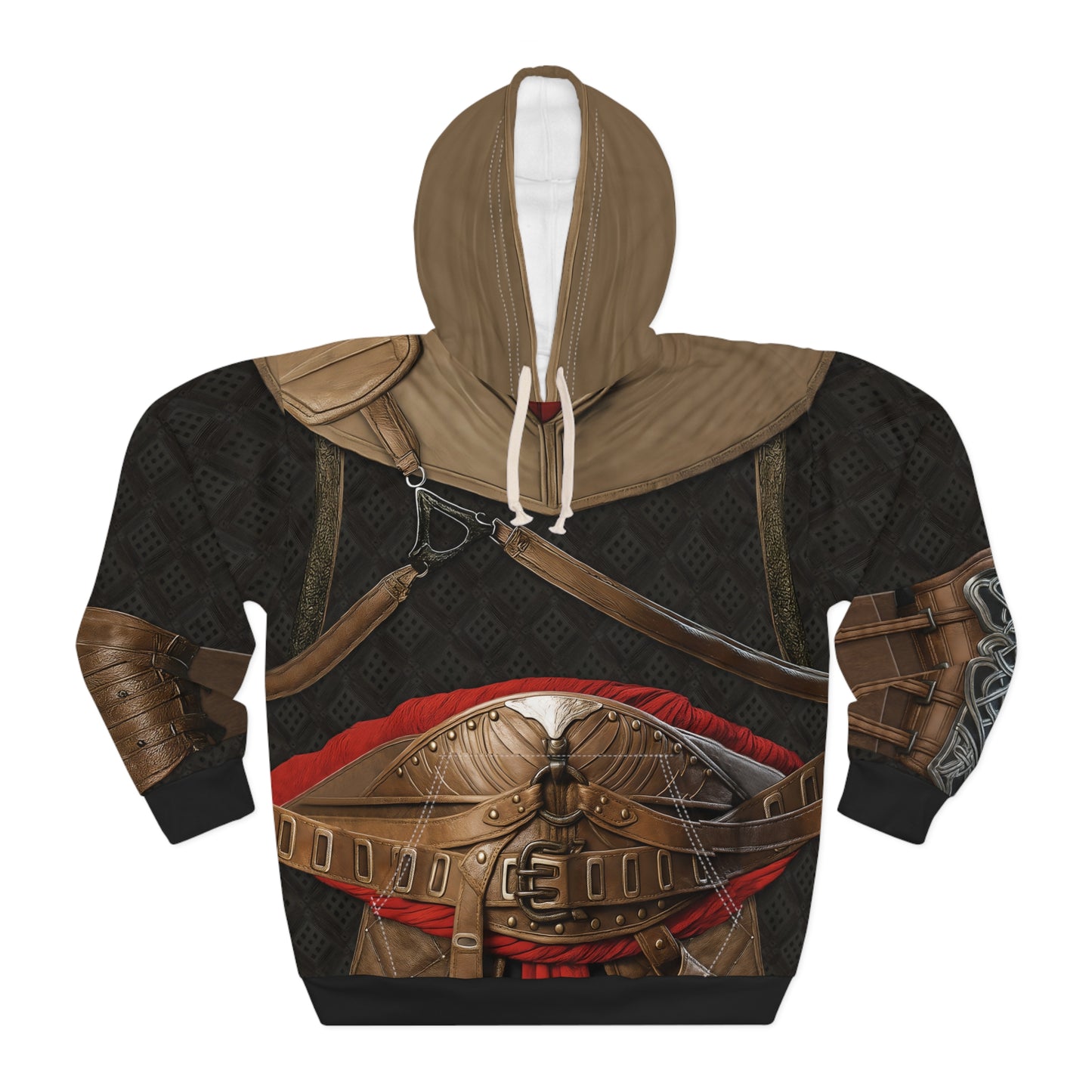 Master Assassin Pullover Hoodie, Gamer Character Inspired Costume