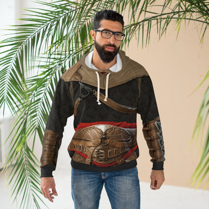 Master Assassin Pullover Hoodie, Gamer Character Inspired Costume