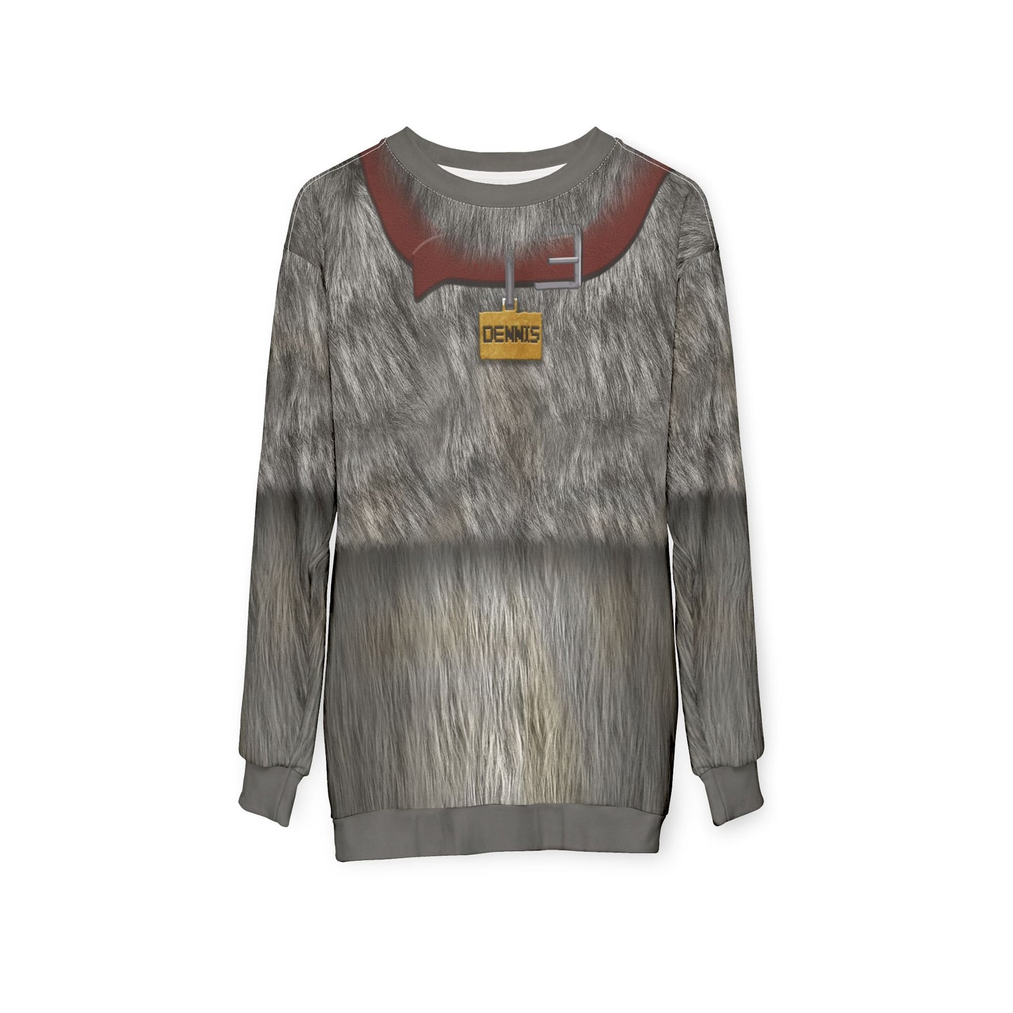 Dennis the Dog Long Sleeve Shirt, The Overworld Animal Character Inspired Costume