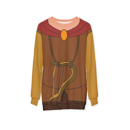 Fflewddur Fflam Long Sleeve Shirt, The Black Cauldron Costume