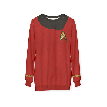 Starfleet Officer Uhura Long Sleeve Shirt, Starships Costume