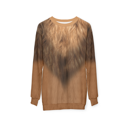 Obasi Long Sleeve Shirt, Mufasa Inspired Character Costume