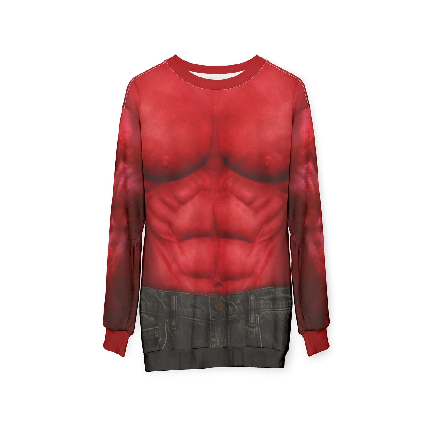 Red Hulk Long Sleeve Shirt, Captain America : Brave New World Costume