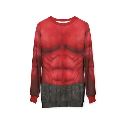 Red Hulk Long Sleeve Shirt, Captain America : Brave New World Costume