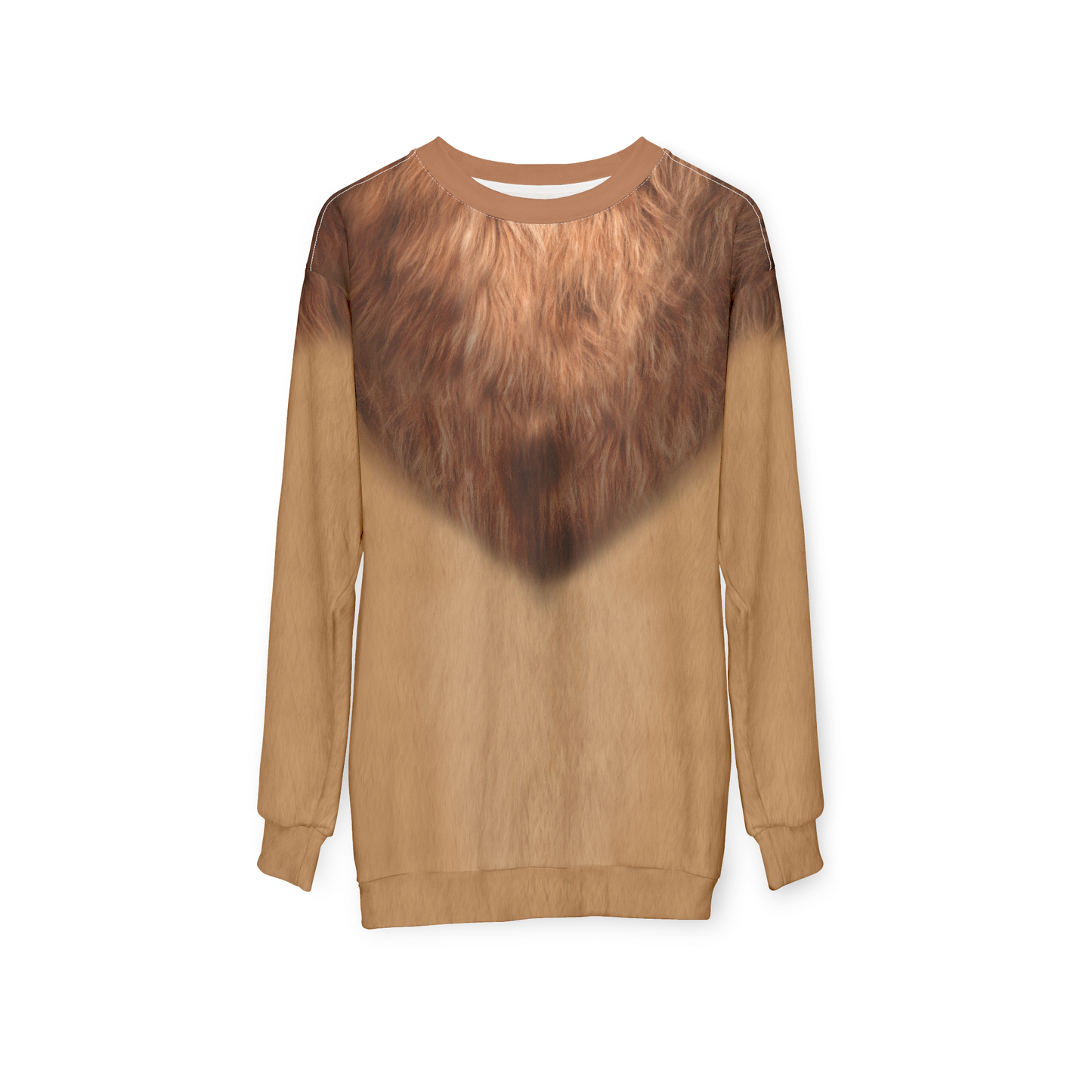 Adult Scar Long Sleeve Shirt, Mufasa Inspired Character Costume