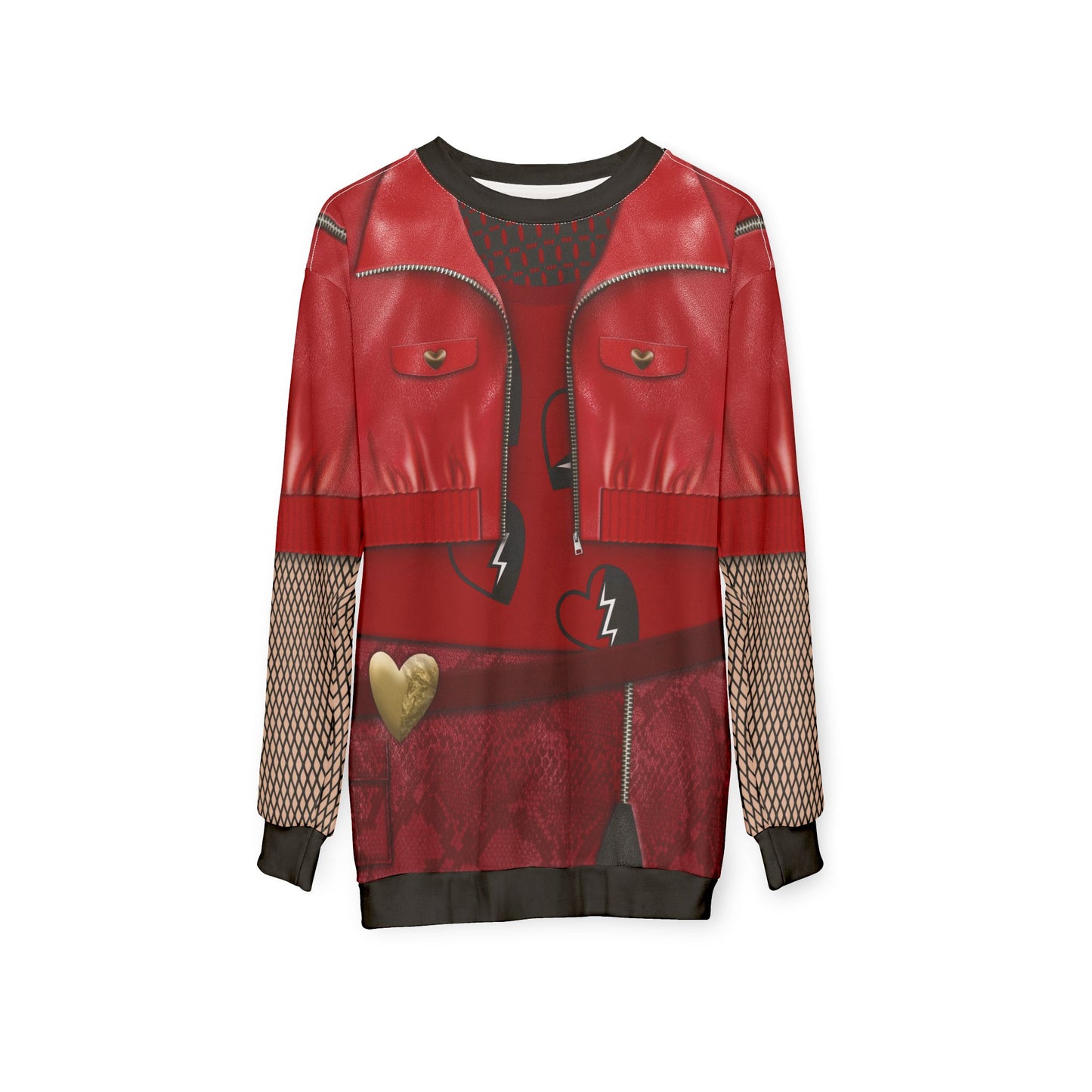 Red Jacket Long Sleeve Shirt, Descendants 4 The Rise of Red Costume