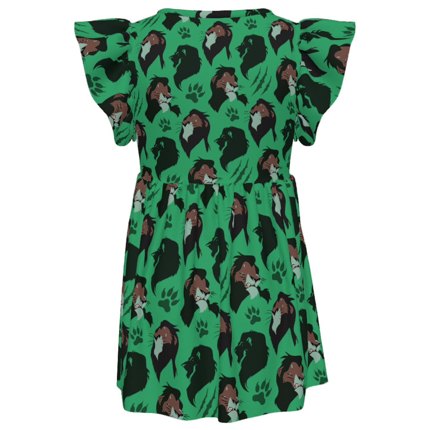 Girls Ruffle Dress, Animal Kingdom Kids Outfits, Toddler Twirl Dress, The Lion King Dress, Scar Outfit, Disney Villain Dress, Safari Dress
