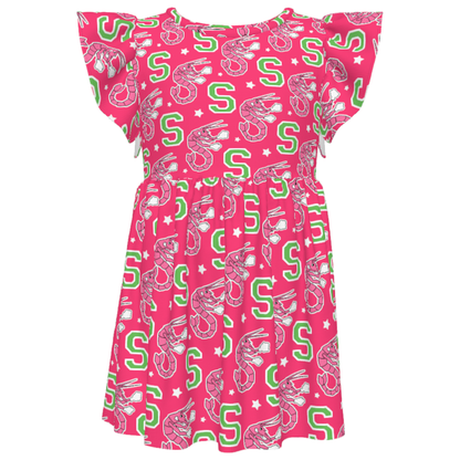 Disney Girls Ruffle Dress, Kids Outfits, Toddler Twirl Dress, Seabrook Cheerleaders Pink Dress, Disney Zombies Dress, Addison Wells Dress