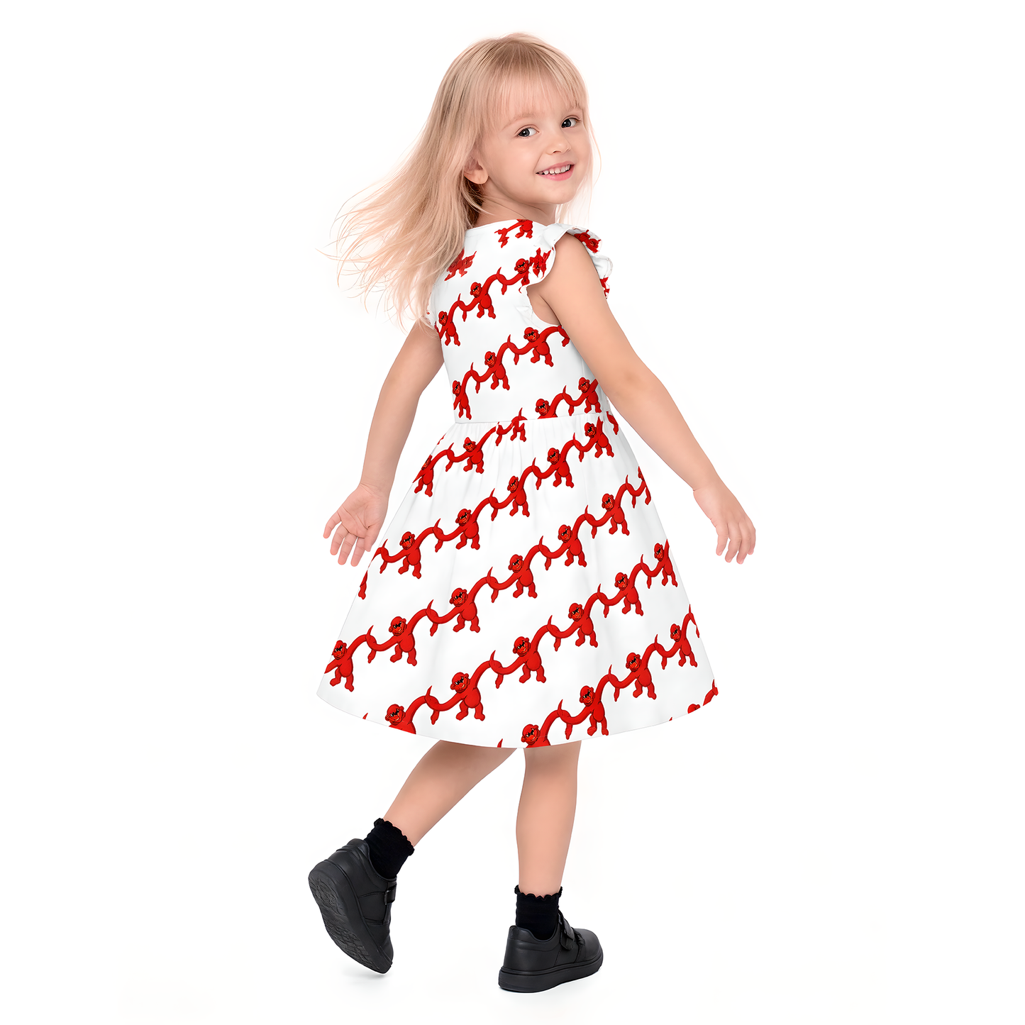 Barrel of Monkeys Hawaii Girls Ruffle Dress, Toy Story Aloha Costume