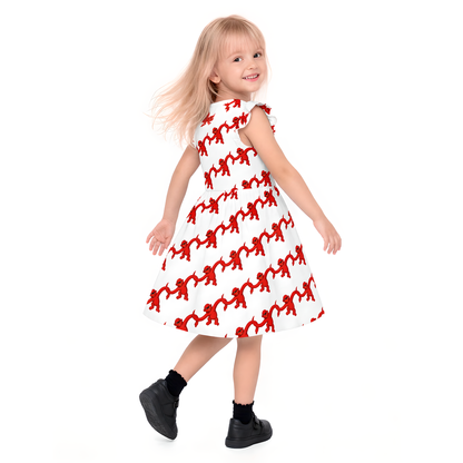 Barrel of Monkeys Hawaii Girls Ruffle Dress, Toy Story Aloha Costume