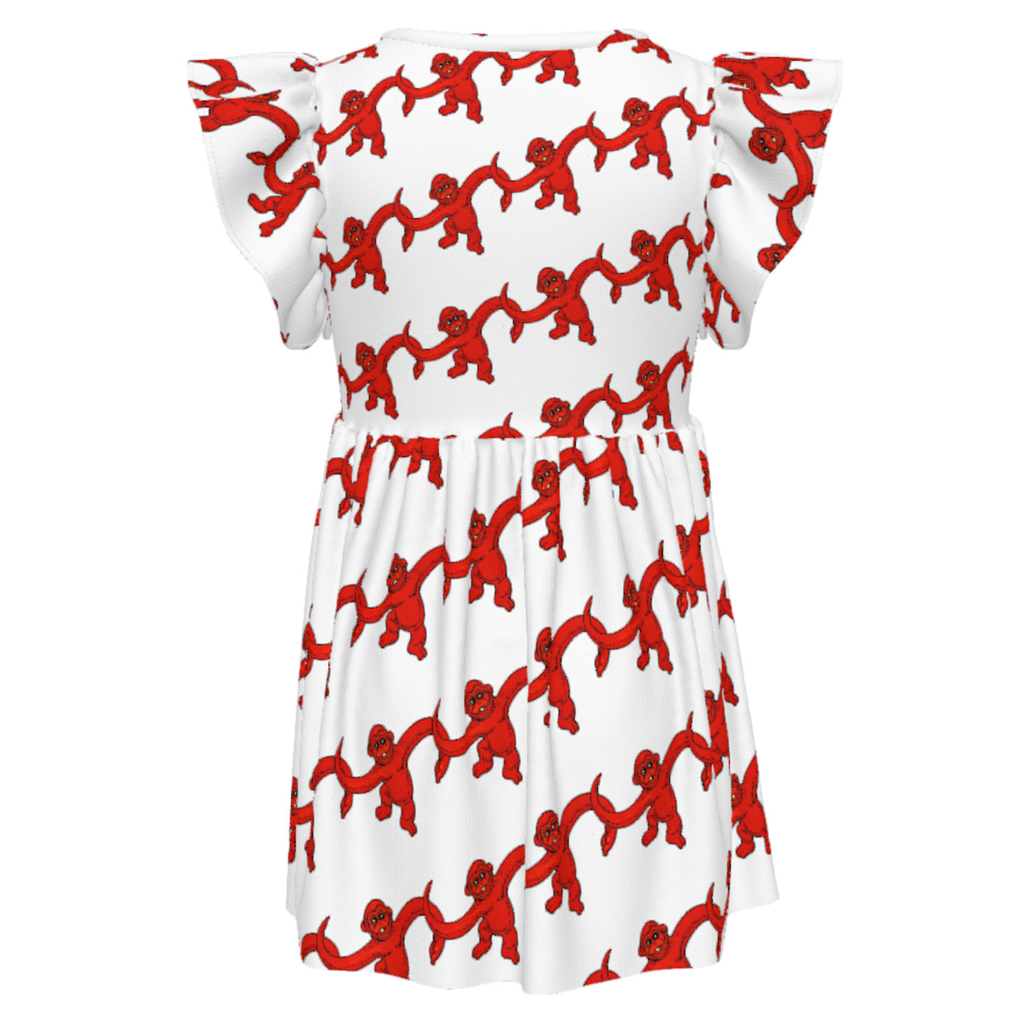 Barrel of Monkeys Hawaii Girls Ruffle Dress, Toy Story Aloha Costume