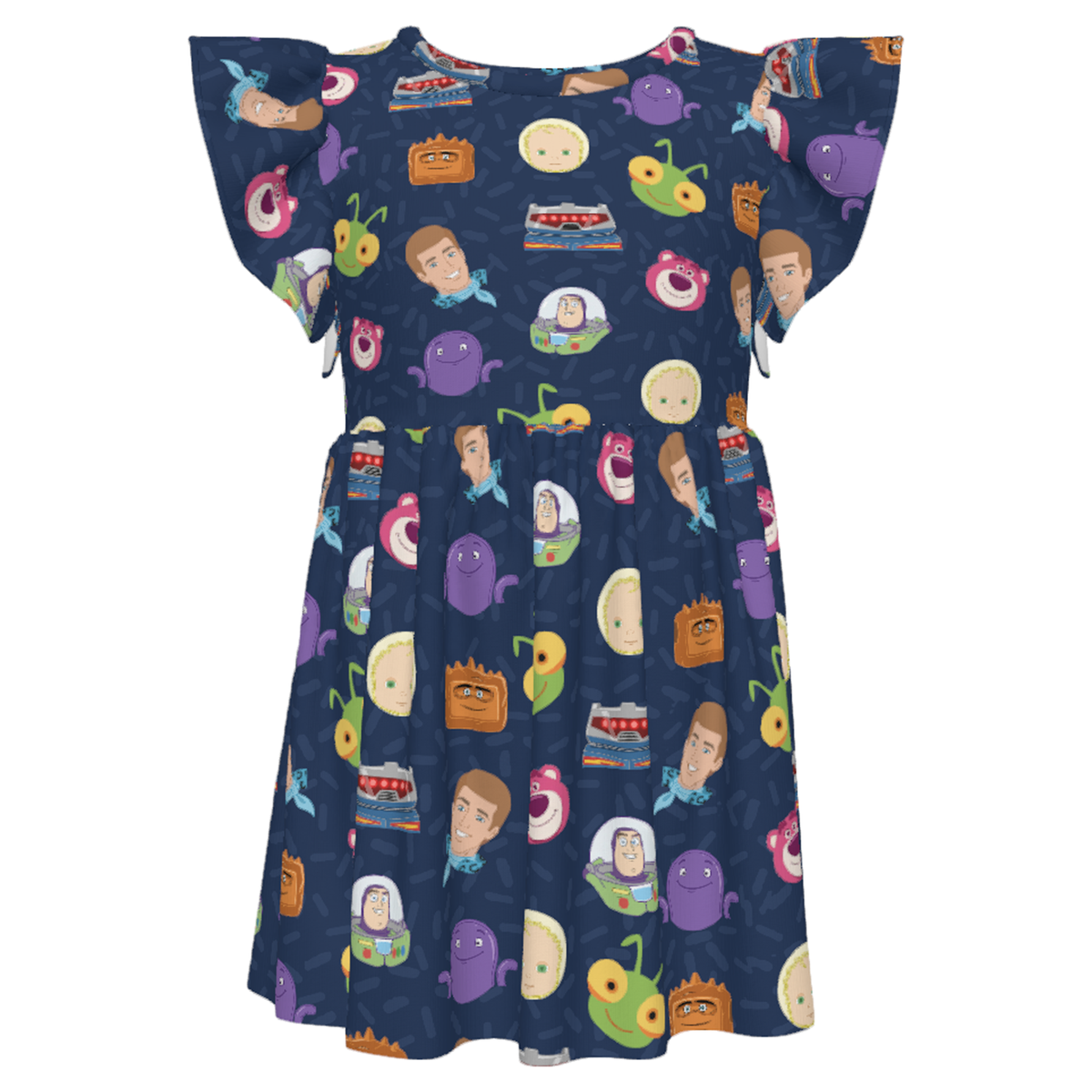 Disney Girls Ruffle Dress, Kids Outfits, Toddler Twirl Dress, Lotso's Gang Dress, Sorcerer Kids Dress, Pixar Outfit, Hollywood Studios
